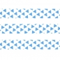 Preview: Washi Masking Tape Triangle - blue/white