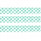 Preview: Washi Masking Tape Kreuze - mint/weiß