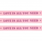 Preview: Washi Masking Tape Love Is All You Need - lila/rosa