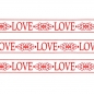 Preview: Washi Masking Tape Love - rot/weiß