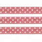 Preview: Washi Masking Tape Dots - white/red