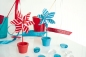 Preview: Windmill name holder turquoise