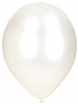 Ballons 50er - weiß