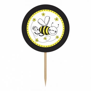 Bee Cupcake Toppers