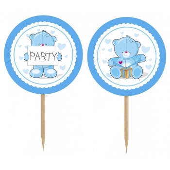 Teddy Bear Cupcake Toppers