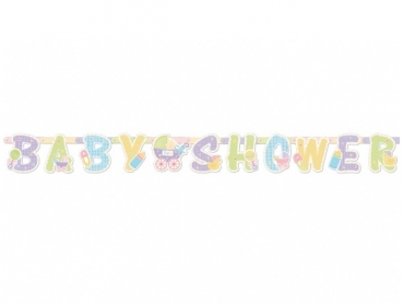 Baby's Nursery Illustrated Letter Banner