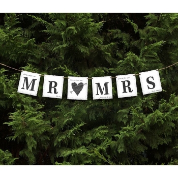 MR MRS Banner, 77cm