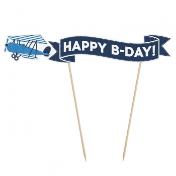 Cake Topper Little Plane