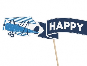 Cake Topper Little Plane