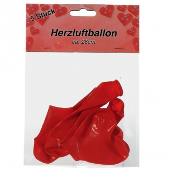 Balloon Heart - 5-Pack