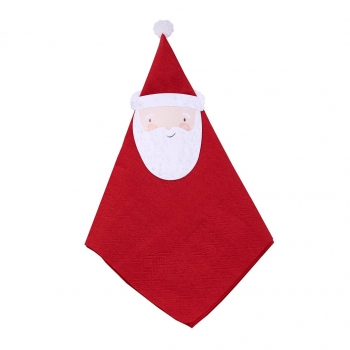 Christmas Santa Napkin Topper Kit - Santa & Friends