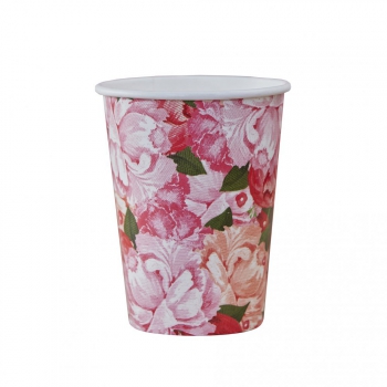 Floral Paper Cups - Boho