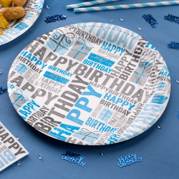 party-teller-happy-birthday-blau-grau