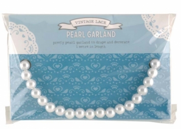 Pearl Garland String - Vintage Lace