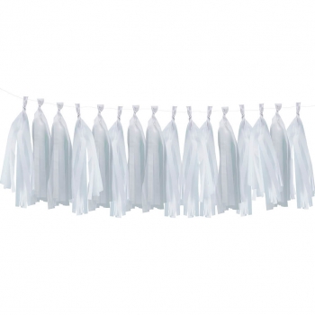 White Hanging Tassel Garland Kit - Pick & Mix