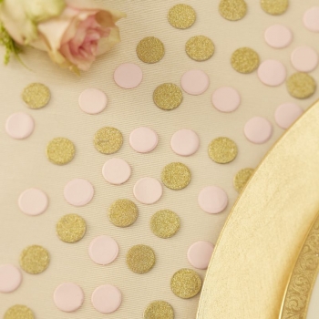 Tischkonfetti Pastel Perfection - gold/rosa