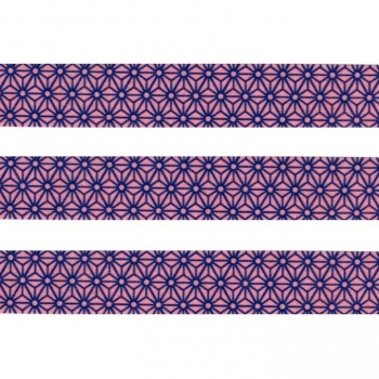 Washi Masking Tape Asanoah - blau/rosa