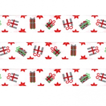 Washi Masking Tape Presents - red/white