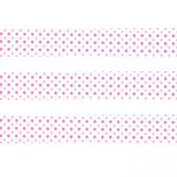 Washi Masking Tape Dots - pink/babypink/white