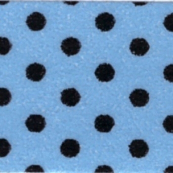 Washi Masking Tape Punkte - schwarz/blau