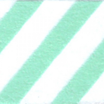 Washi Masking Tape Streifen - mint/weiß