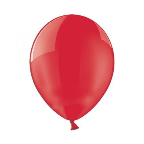 Balloon 10" Crystal Royal Red