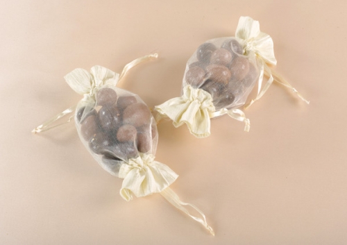 Organza Candy Bag Ivory