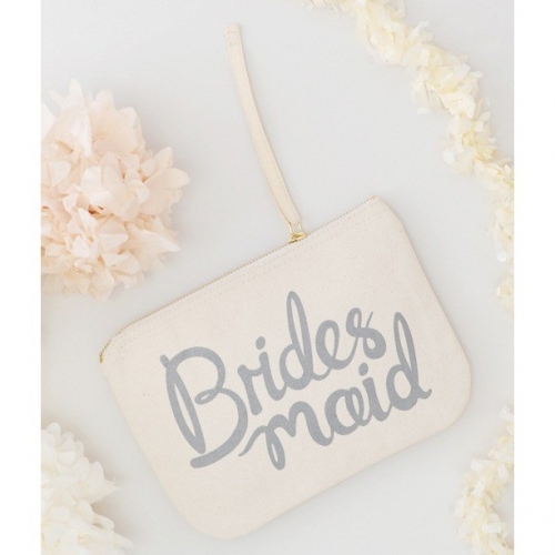 Clutch Bridesmaid - grau