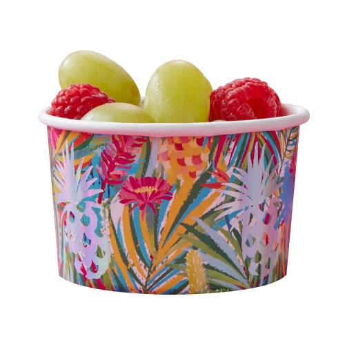 Iridescent Pineapple Treat Ice Cream Tubs - Hot Summer