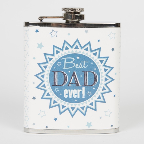 Best Dad Ever Hip Flask