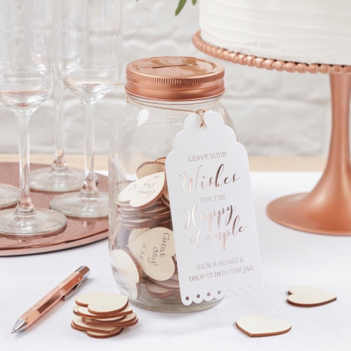 Wishing Jar Guest Book - Beautiful Botanics