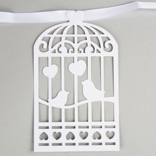 Birdcage Paper Bunting