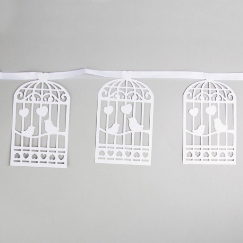 Birdcage Paper Bunting