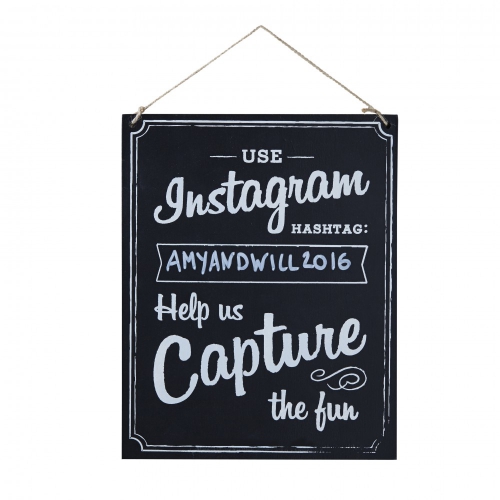 Large Wooden Instagram Sign - Vintage Affair