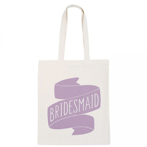 Tote - Bridesmaid - lavender