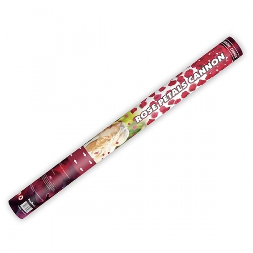 Rose petals cannon, 60 cm, deep red