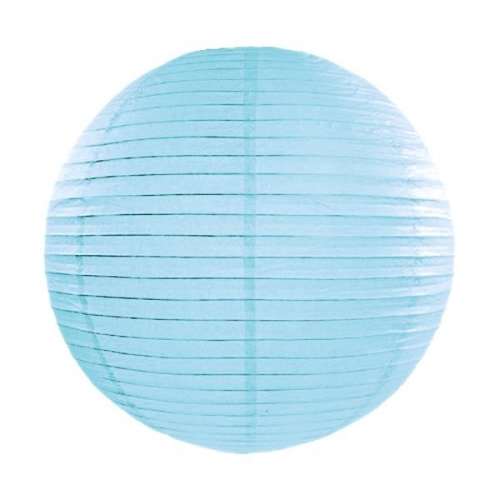 Lampion 25cm - hellblau