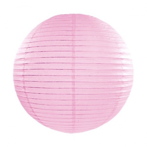 Paper lantern 25 cm, pink