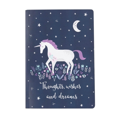 Starlight Unicorn A5 Notebook