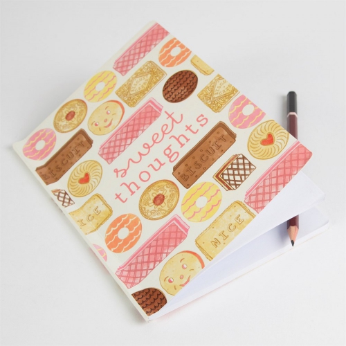 Sweet Thoughts Biscuit A5 Notebook