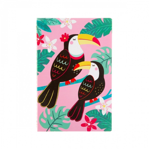 Tiki Toucan A5 Notebook