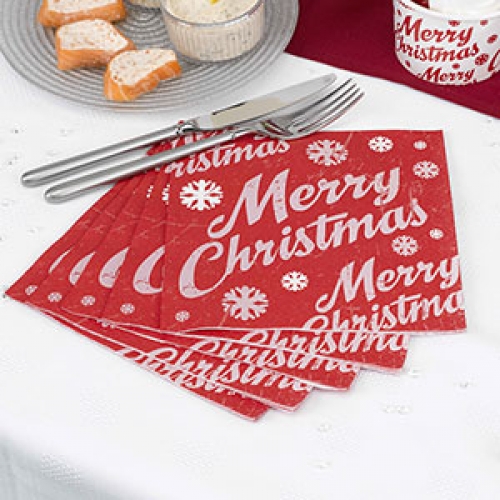 Merry Christmas - Paper Napkins