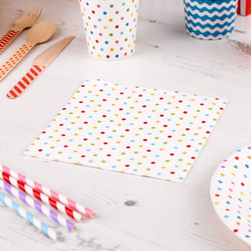 Carnival - Napkins - Dots Multi