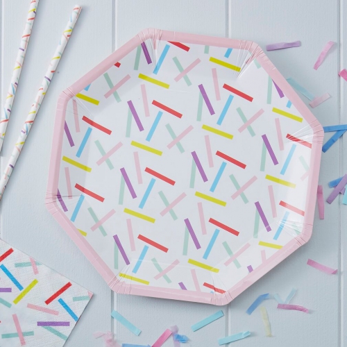 Sprinkles Paper Plates - Pick and Mix