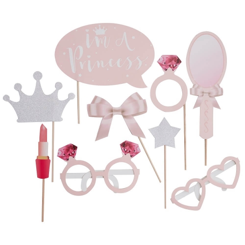 Photo Booth Props - Princess Party