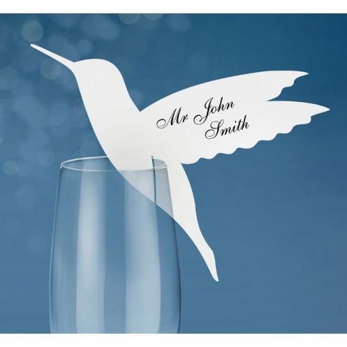 Place card - Humming-Bird