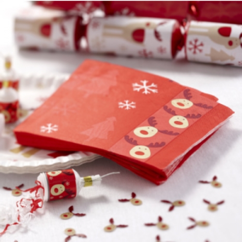 Rocking Rudolf - Paper Napkins