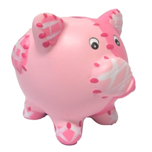 Baby piggy bank - pink