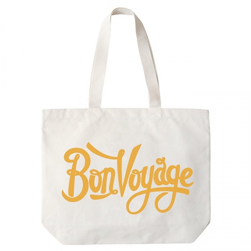 Bon Voyage Big Canvas Bag