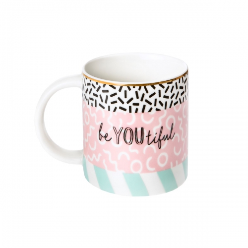 Memphis Modern Be You Beautiful Mug